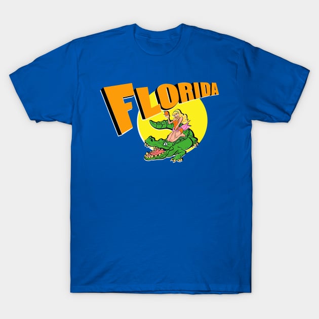 Florida Pinup T-Shirt by Nathan Wiedemer 